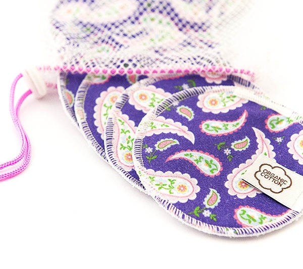Bomullspads 10-p paisly_3060-P