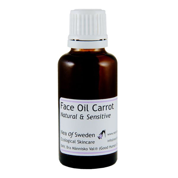 Face Oil Carrot - Doftfri ansiktsolja